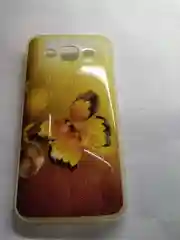 Желтый чехол Samsung J5 2015