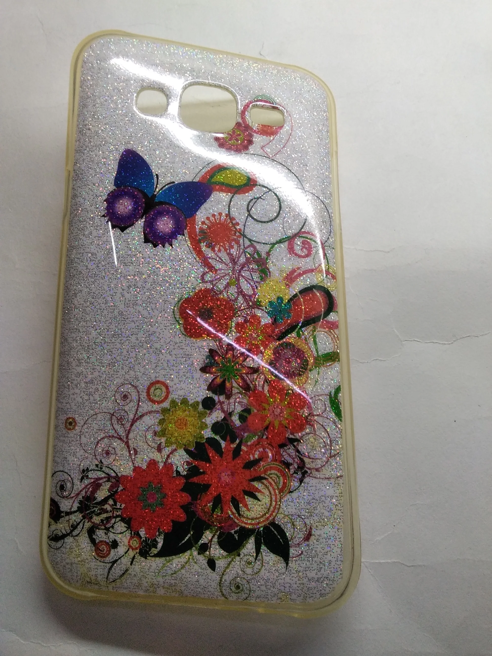 Серый чехол Samsung J5 2015