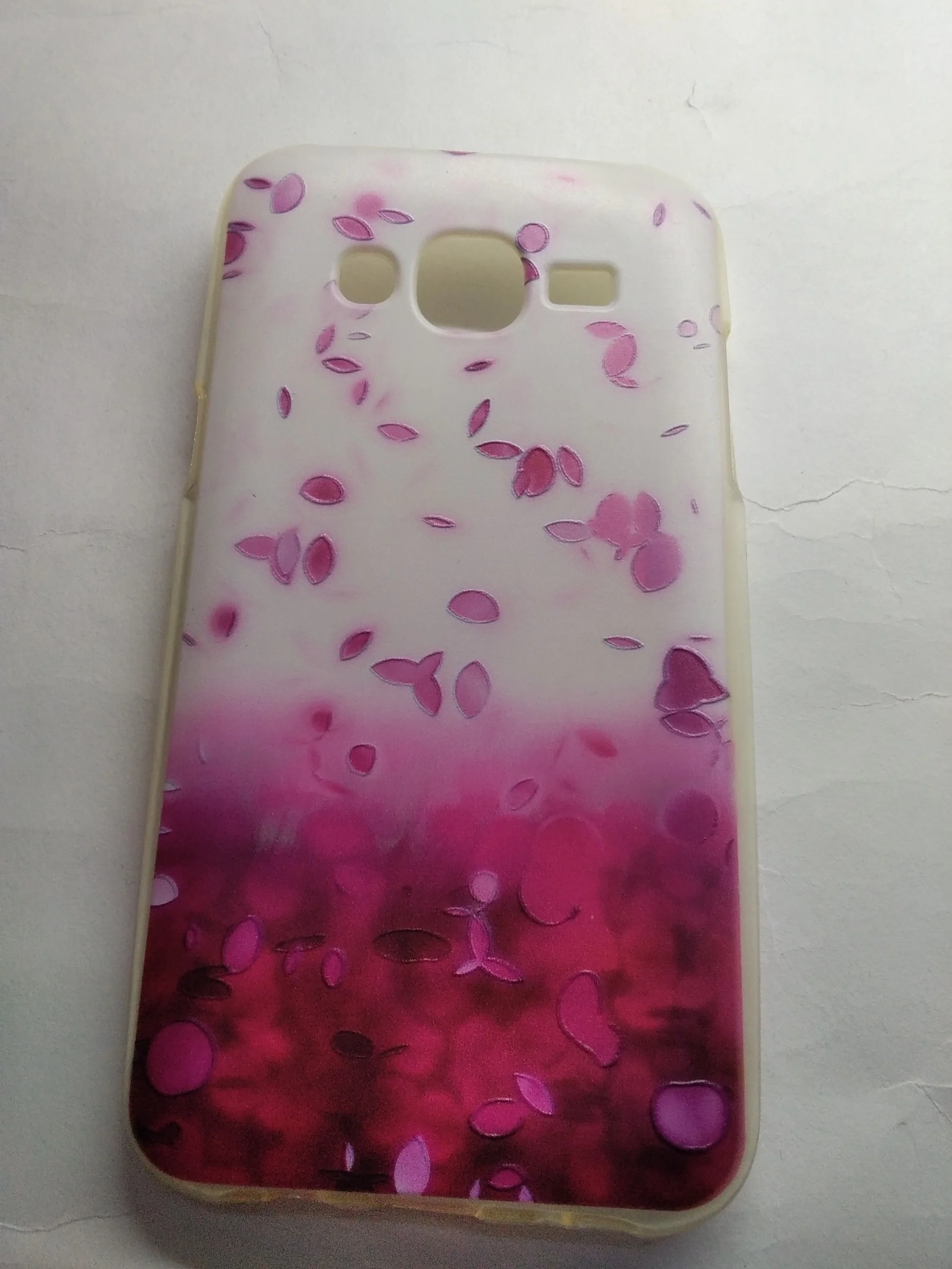 Вишнёвый чехол Samsung J5 2015