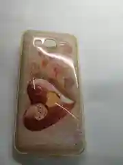 Кремовый чехол Samsung J5 2015