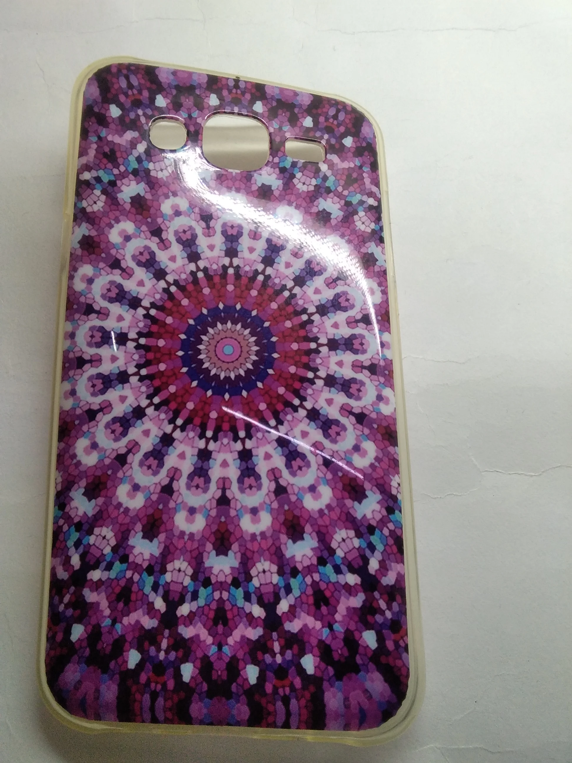 Аметистовый чехол Samsung J5 2015