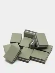 Серый 50 шт. Мини баф для ногтей 100/180