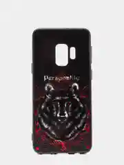 Тёмно-бордовый чехол SAMSUNG S9