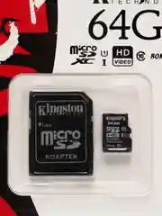 Карта памяти  microSD. флеш карта 64 гб