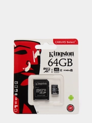 Карта памяти  microSD. флеш карта 64 гб
