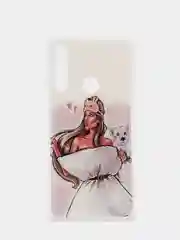 Белый чехол  Huawei Honor 9X, P Smart Z