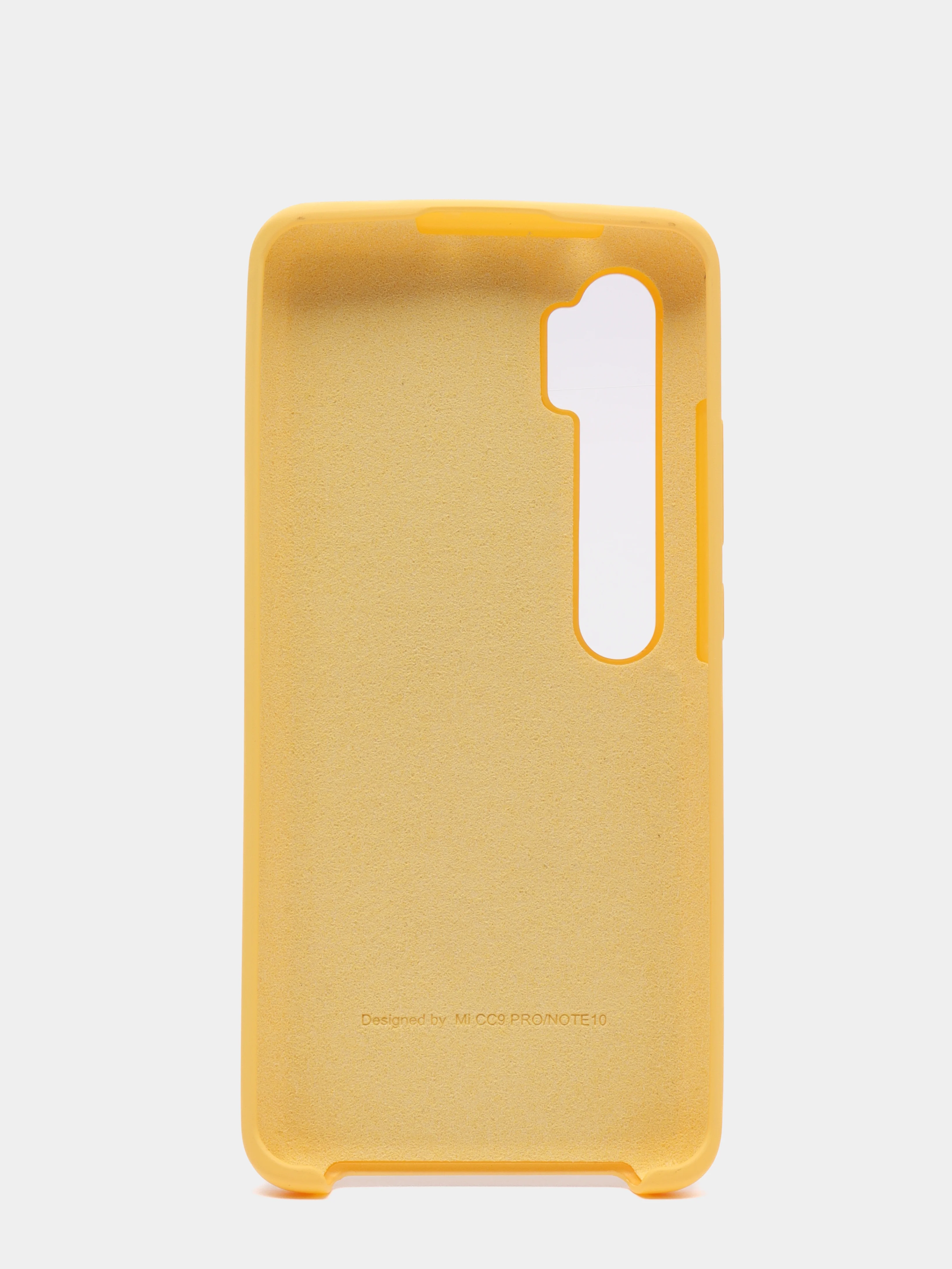 Лимонный чехол Xiaomi Mi Note 10