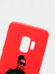 Алый чехол SAMSUNG S9