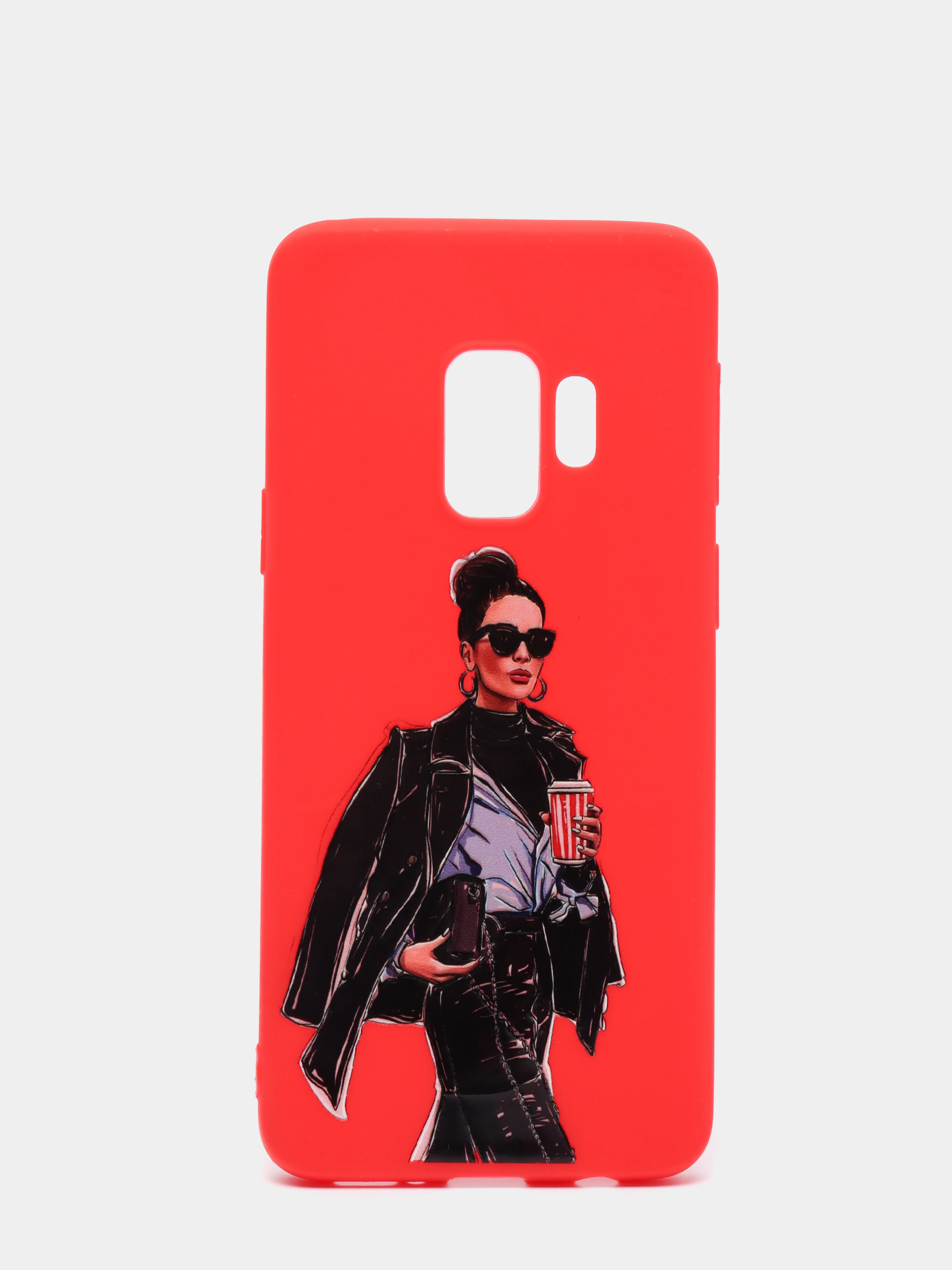 Алый чехол SAMSUNG S9