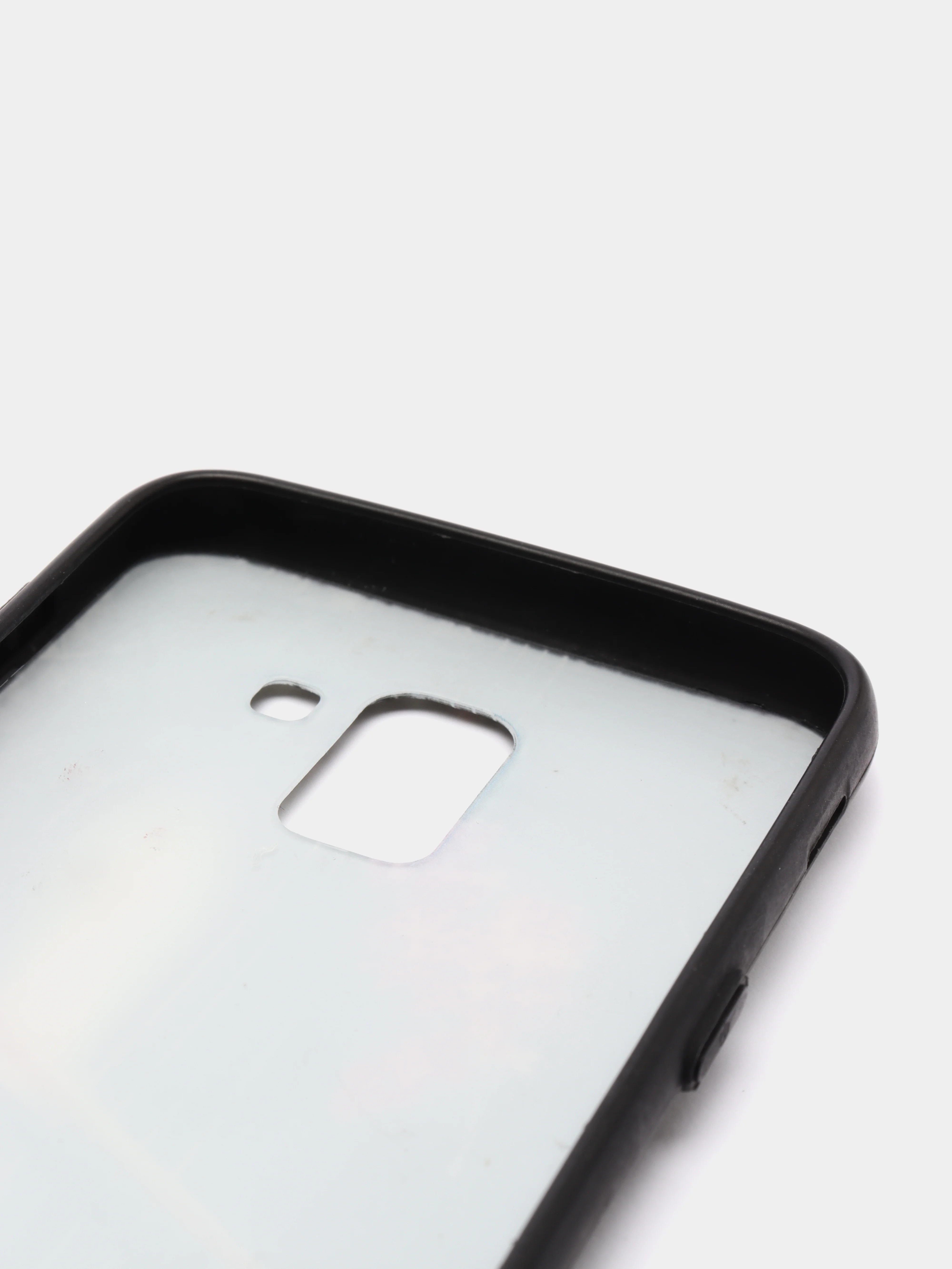 Серый меланж чехол для Samsung J6 2018