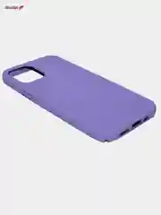 Лавандовый чехол Накладка "Soft-touch" с перфорацией для iPhone 11 Pro/11 Pro Max/12/12Pro/12 Pro Max