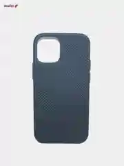 Синий меланж чехол Накладка "Soft-touch" с перфорацией для iPhone 11 Pro/11 Pro Max/12/12Pro/12 Pro Max