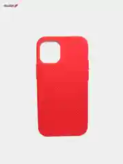 Красный чехол Накладка "Soft-touch" с перфорацией для iPhone 11 Pro/11 Pro Max/12/12Pro/12 Pro Max
