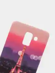 Бордовый чехол для Samsung J6 2018