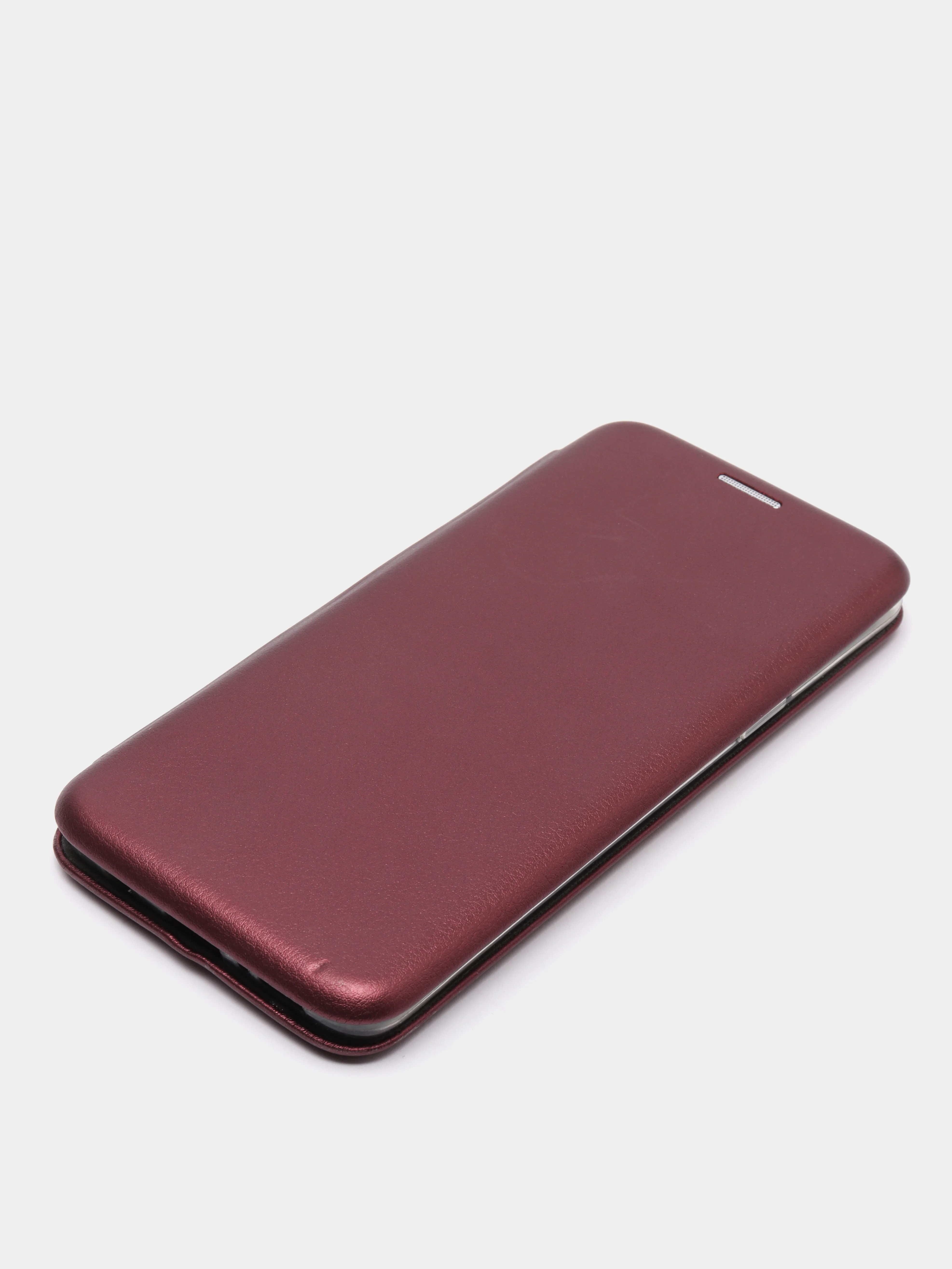 Бордовый чехол книжка на SAMSUNG S9