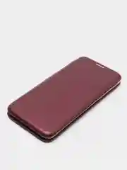 Бордовый чехол книжка на SAMSUNG S9