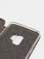 Бордовый чехол книжка на SAMSUNG S9