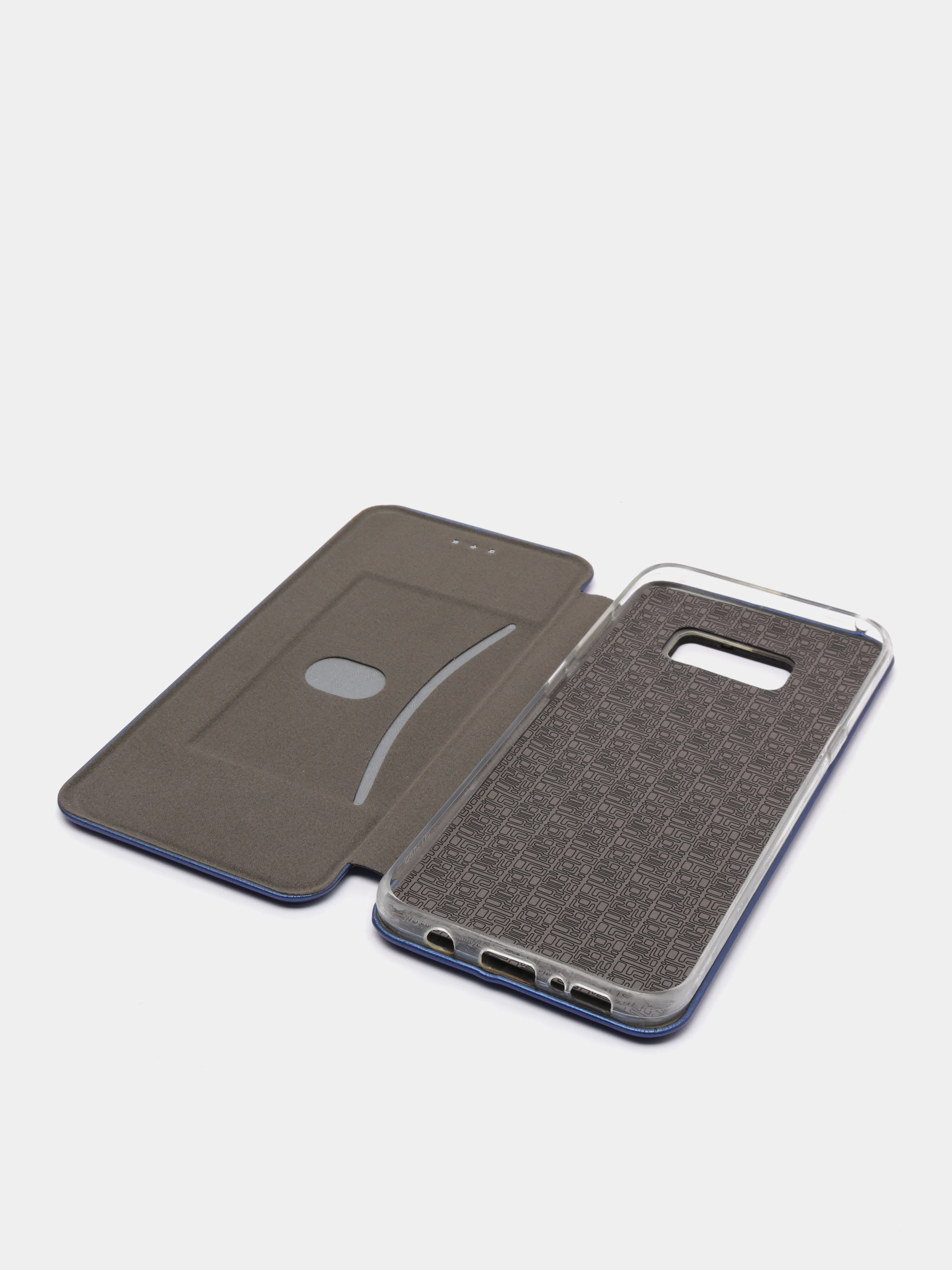 Золотой чехол книжка Samsung S8 Plus