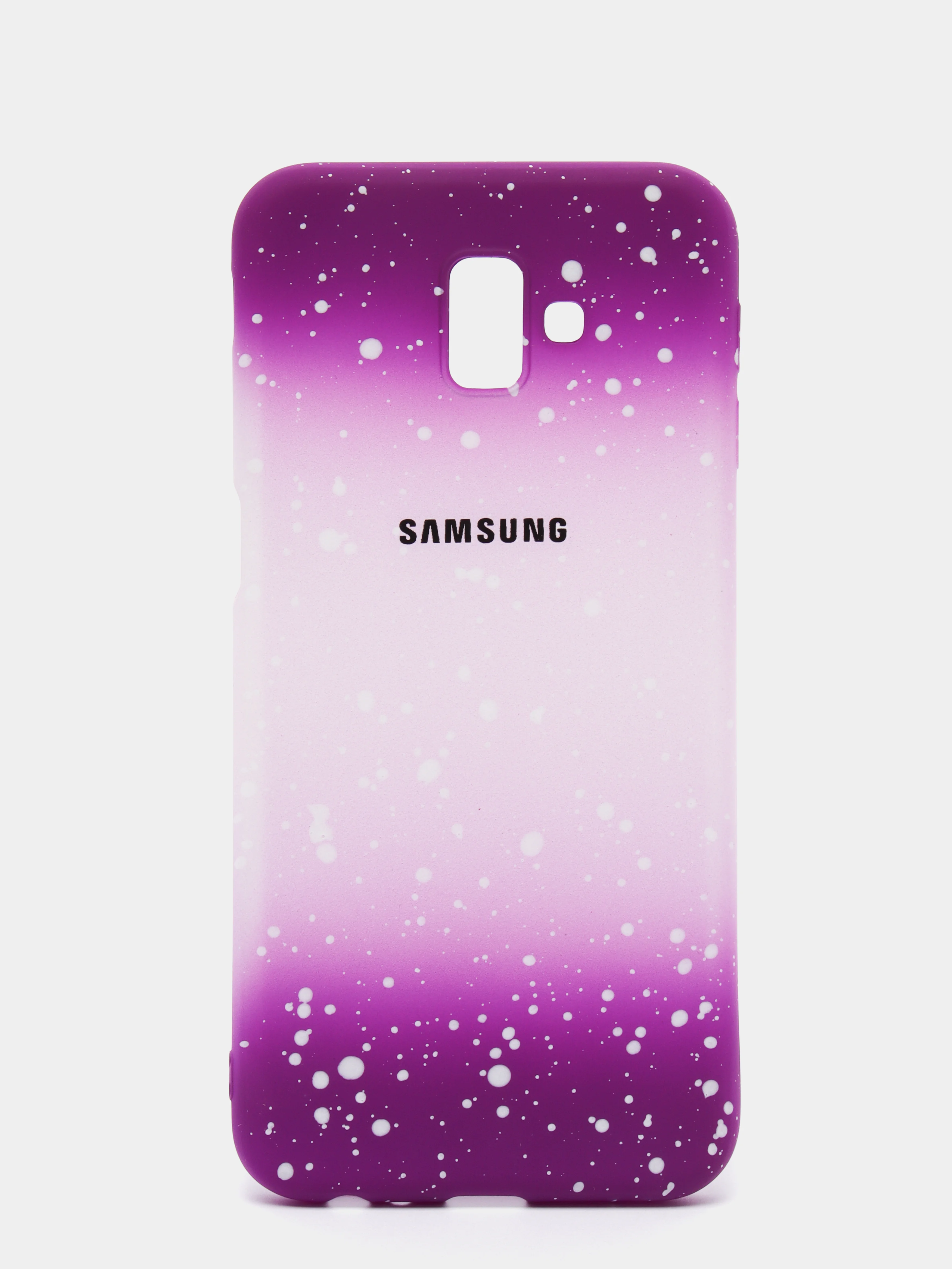 Тёмно-розовый чехол  SAMSUNG J6 PLUS / J6+
