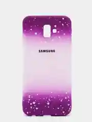 Тёмно-розовый чехол  SAMSUNG J6 PLUS / J6+