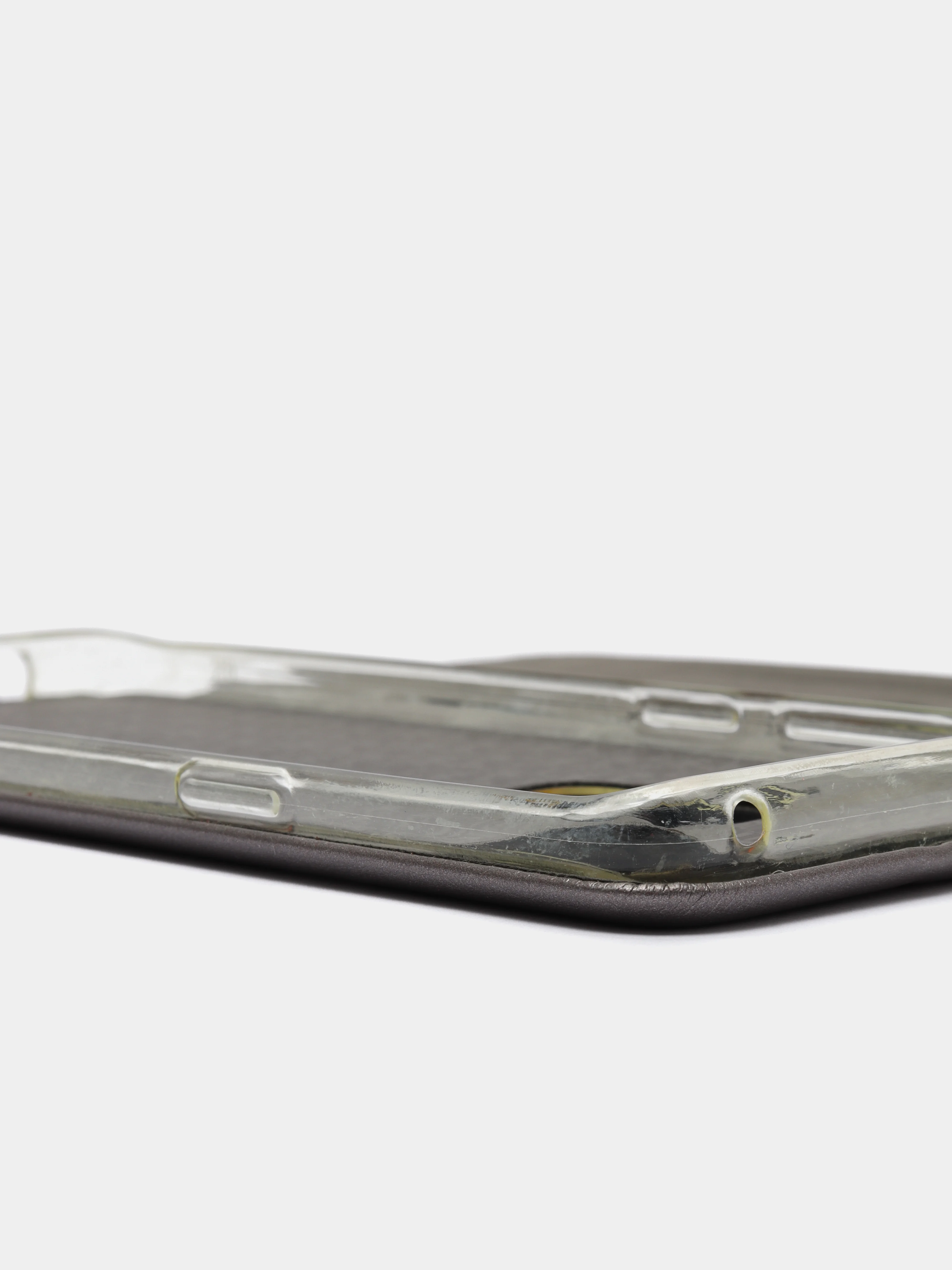 Серый чехол книжка на SAMSUNG S9