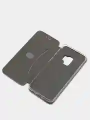 Серый чехол книжка на SAMSUNG S9
