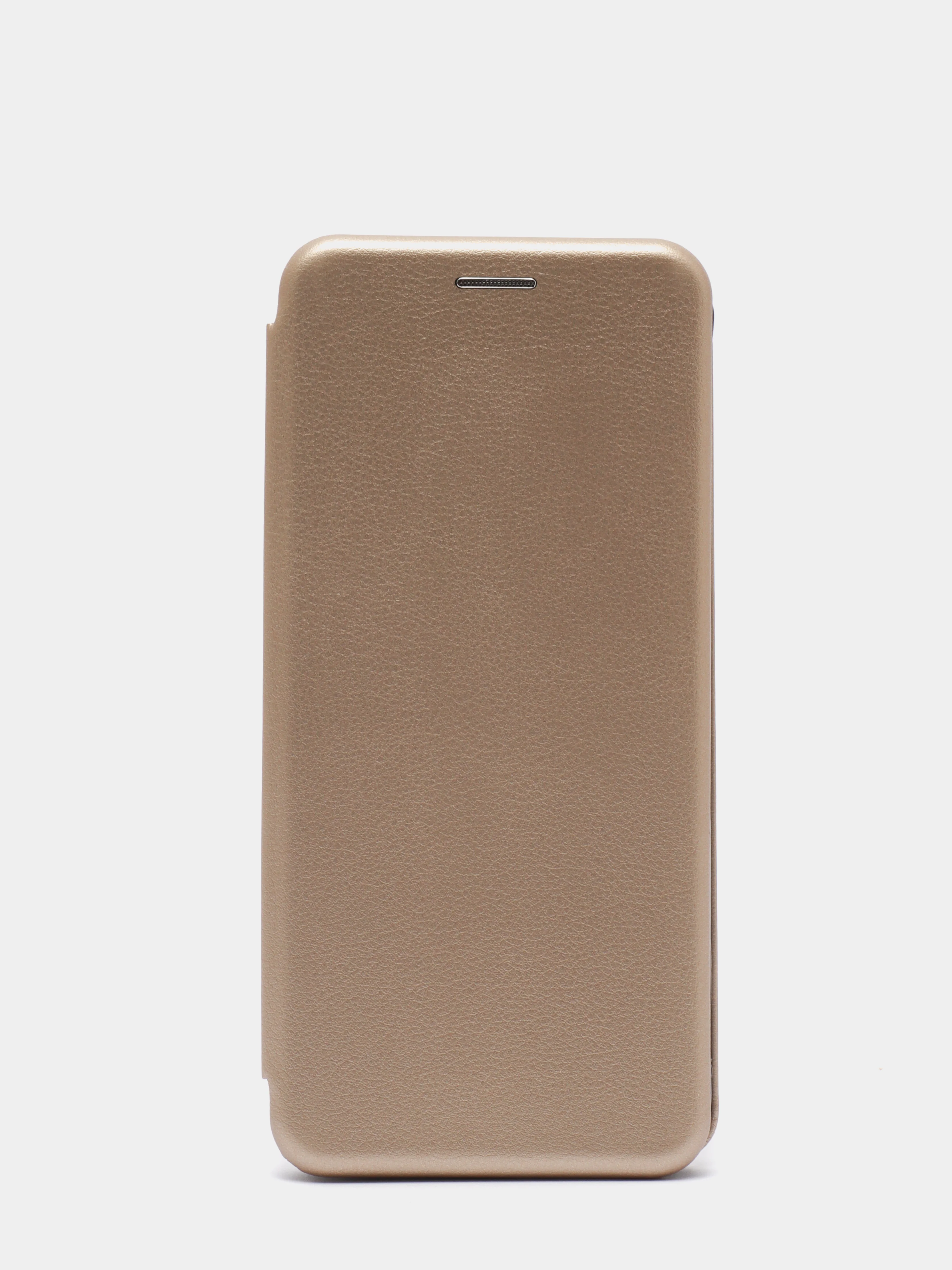 Золотой чехол книжка Samsung S8 Plus