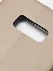 Золотой чехол книжка Samsung S8 Plus