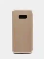 Золотой чехол книжка Samsung S8 Plus