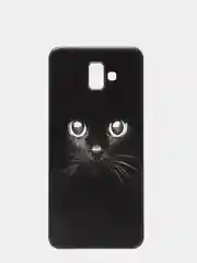 Тёмно-коричневый чехол  SAMSUNG J6 PLUS / J6+