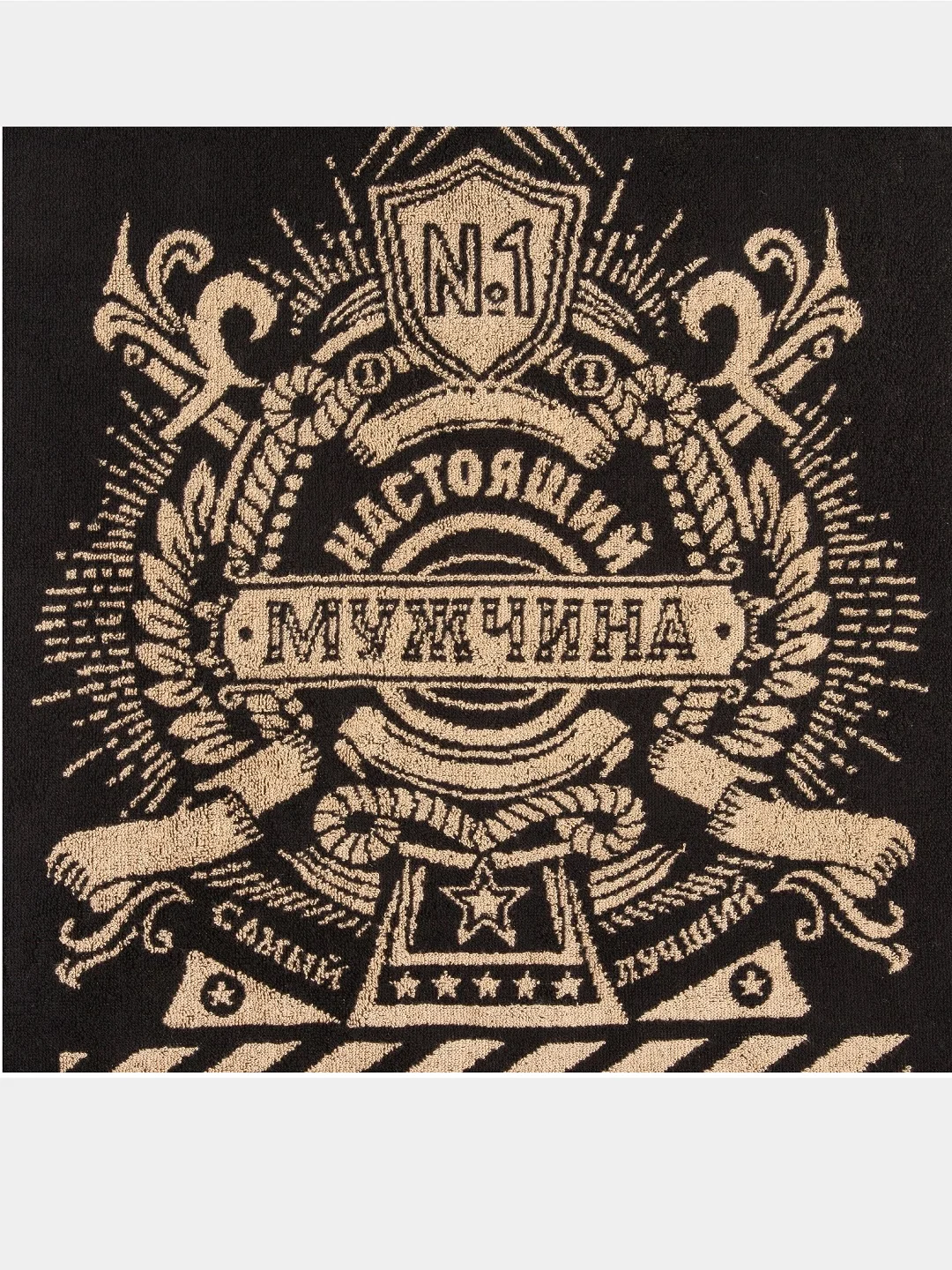 Полотенце махровое 100% man, 50 х 90 см, хлопок, 420 г/м2