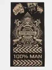 Полотенце махровое 100% man, 50 х 90 см, хлопок, 420 г/м2