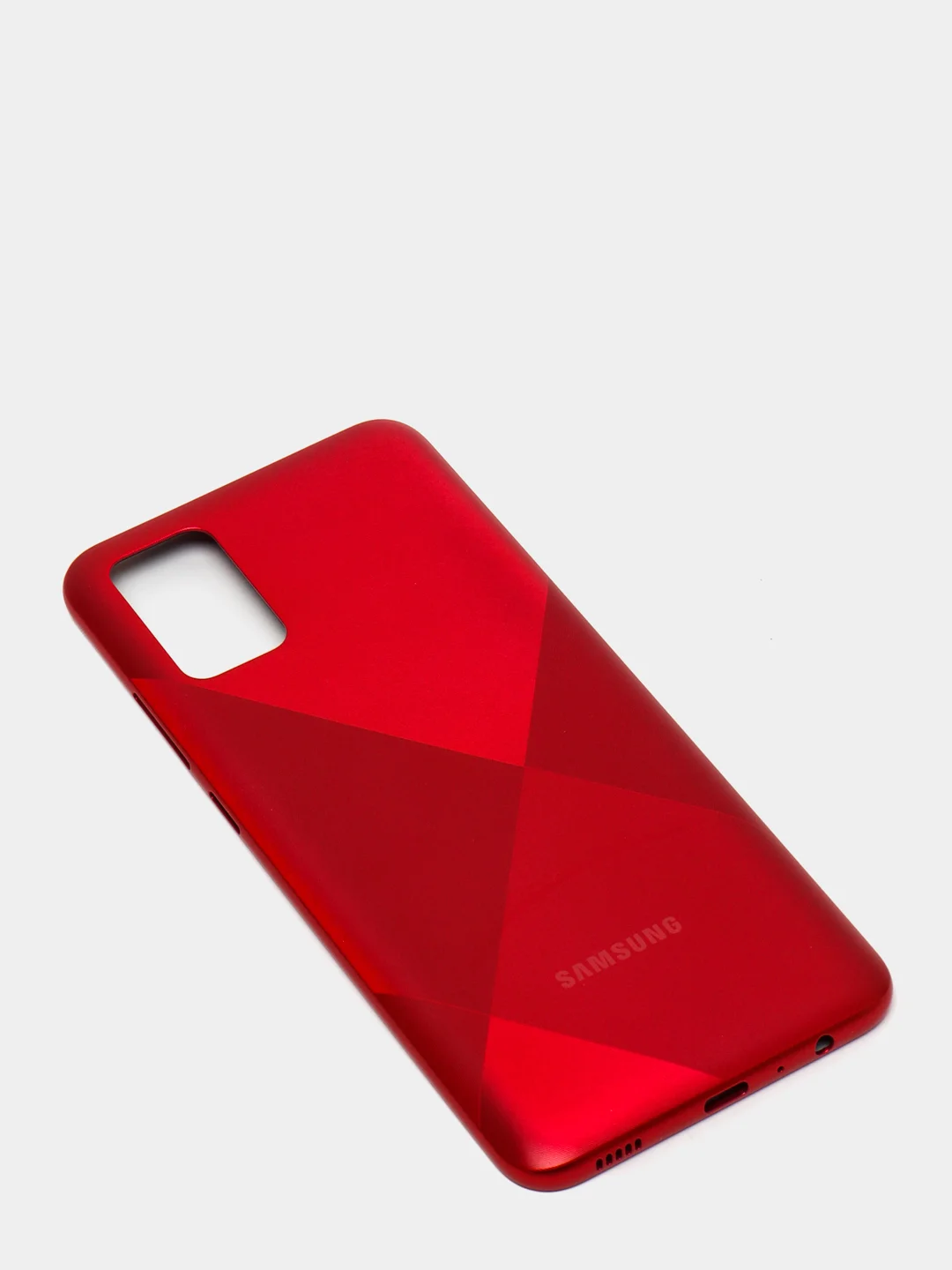 Красный задняя крышка для Samsung Galaxy A02s A025F