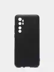 Хром чехол Xiaomi MI NOTE 10 LITE кольцом держателем и бархатом внутри