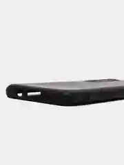 Хром чехол Xiaomi MI NOTE 10 LITE кольцом держателем и бархатом внутри