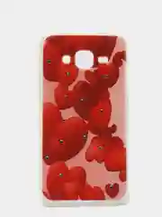 Красный чехол  SAMSUNG J3 2016 / J310