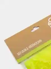 Желтый мочалка "японская", средней жесткости, лента, 30 х 90 см, 4 цвета