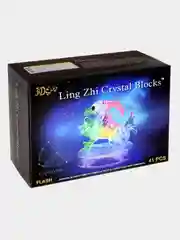Козерог со светом - 3D Crystal Blocks Puzzle (3D Пазл) Знак зодиака