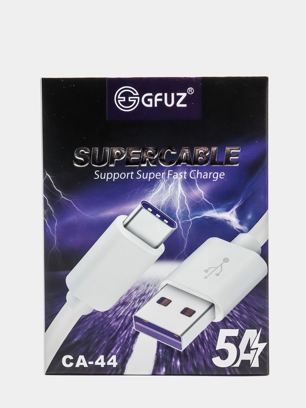 Кабель для зарядки GFUZ Type-C, белая