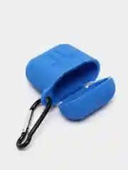 Синий чехол силиконовый для AirPods