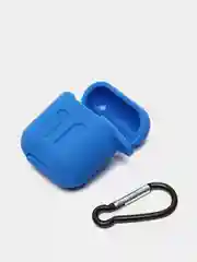 Синий чехол силиконовый для AirPods