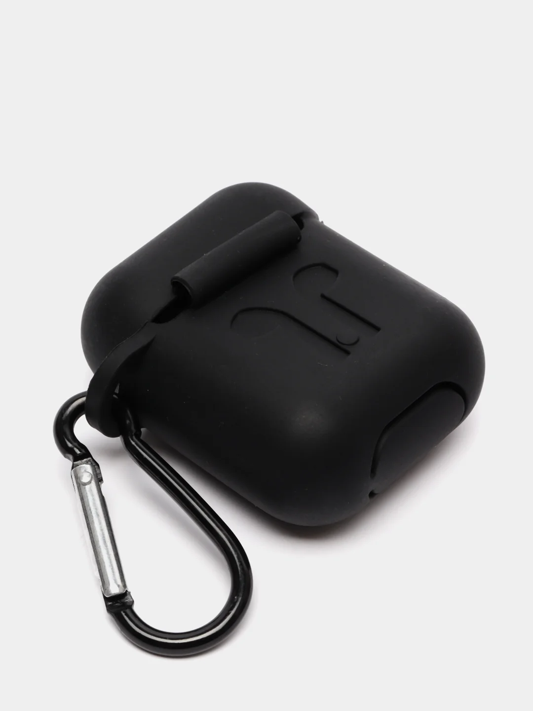 Черный чехол силиконовый для AirPods