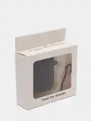 Черный чехол силиконовый для AirPods