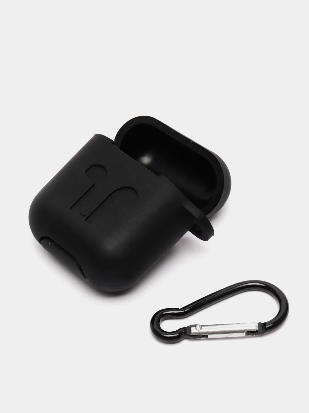 Черный чехол силиконовый для AirPods