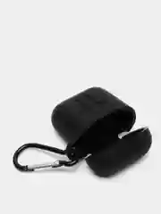 Черный чехол силиконовый для AirPods