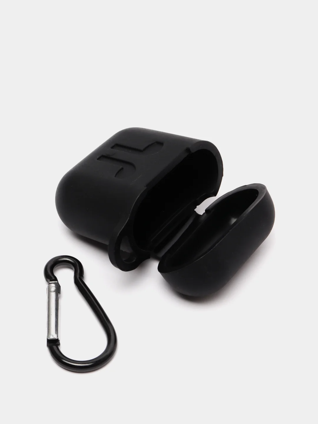 Черный чехол силиконовый для AirPods