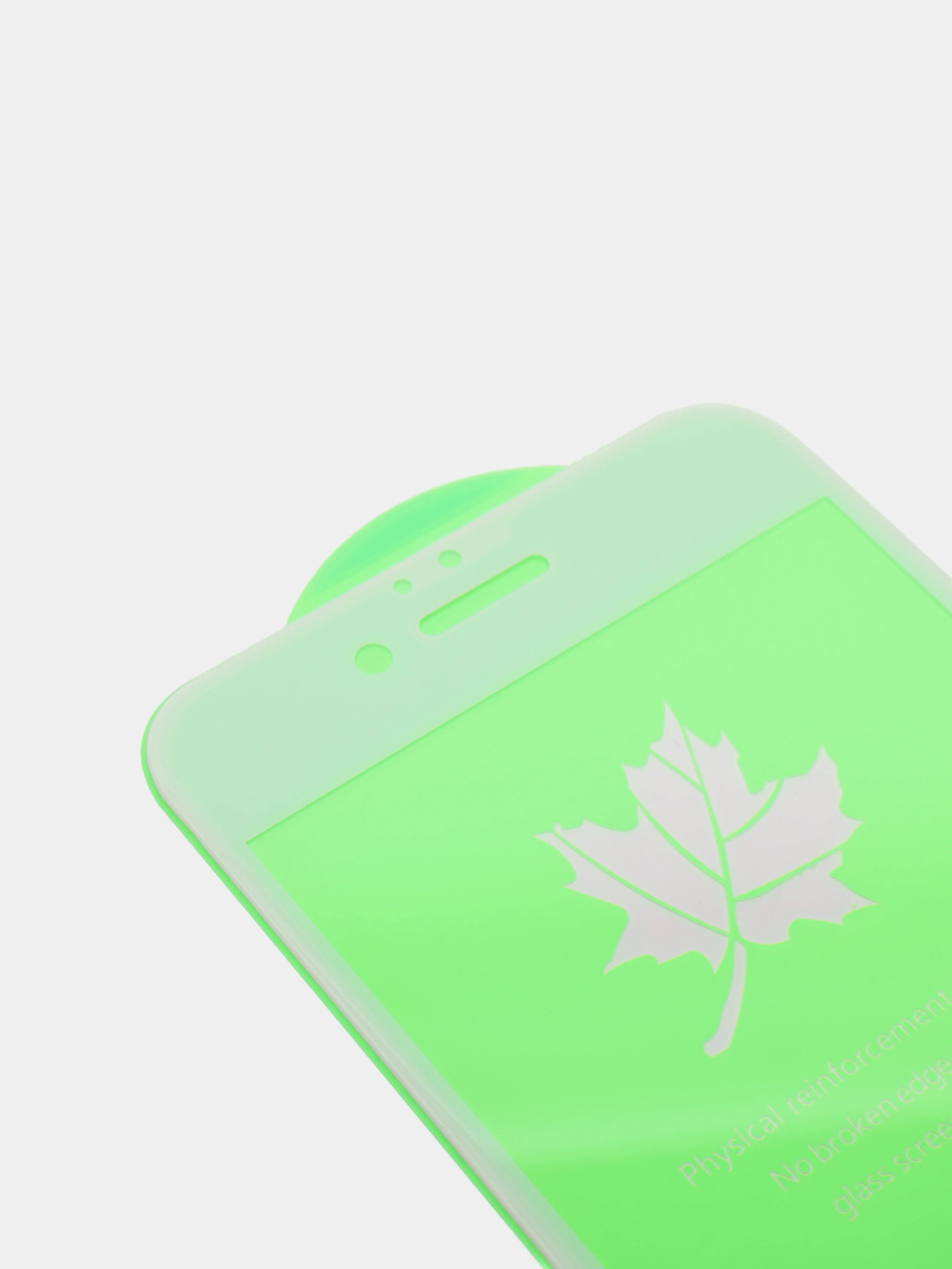Белый защитное стекло для iPhone 6/6S
