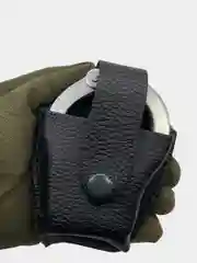 Чехол для наручников БРС-1, БРС-3, кожаный, черный (кобура для наручников БРС)