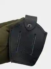 Чехол для наручников БРС-1, БРС-3, кожаный, черный (кобура для наручников БРС)
