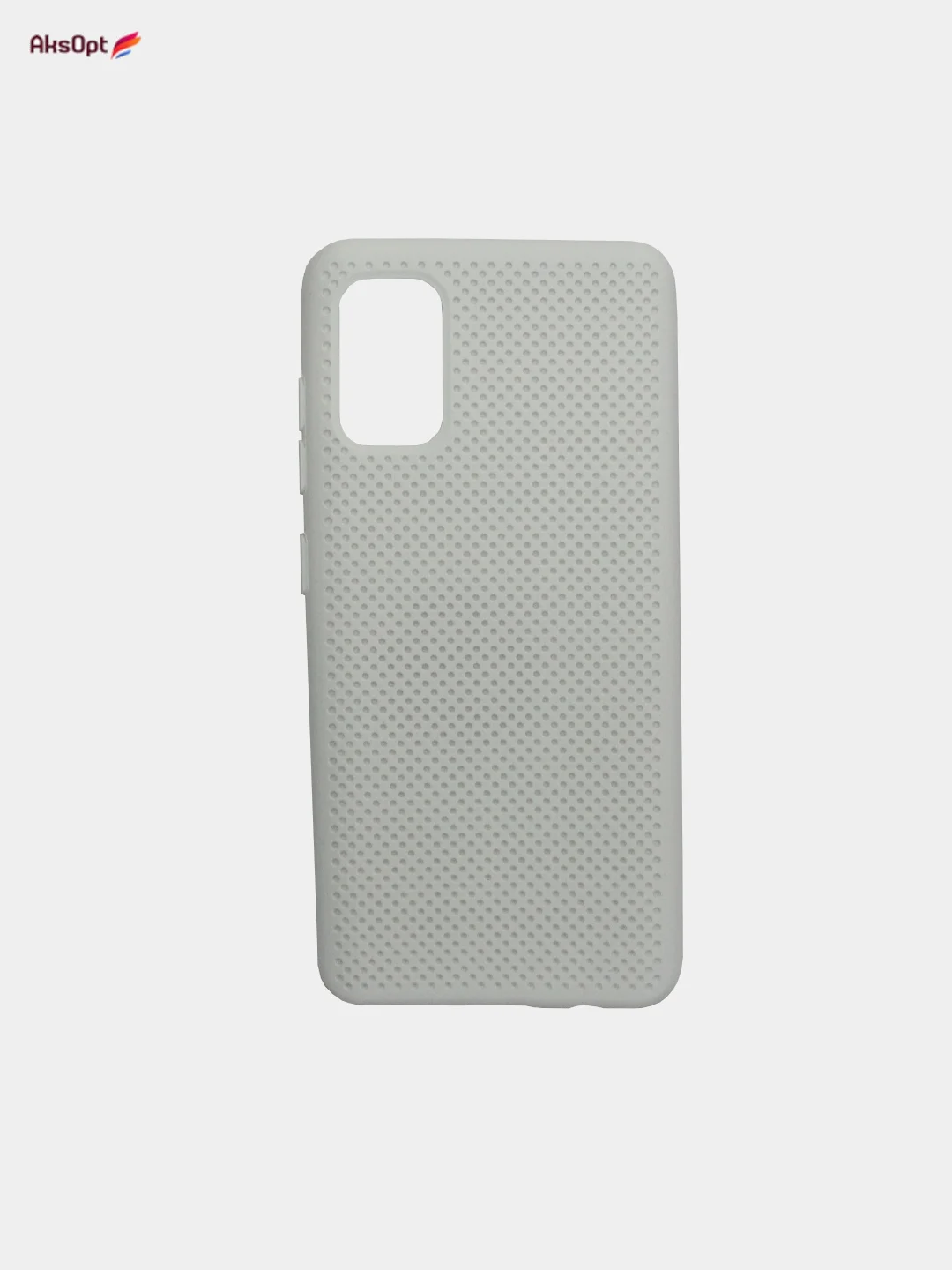 Белый чехол Накладка "Soft-touch" с перфорацией для Xiaomi Redmi7/6a/7a/8A/K20/8/Note10/Mi10